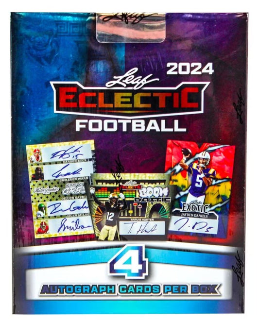 2024 Leaf Eclectic Football Hobby Box