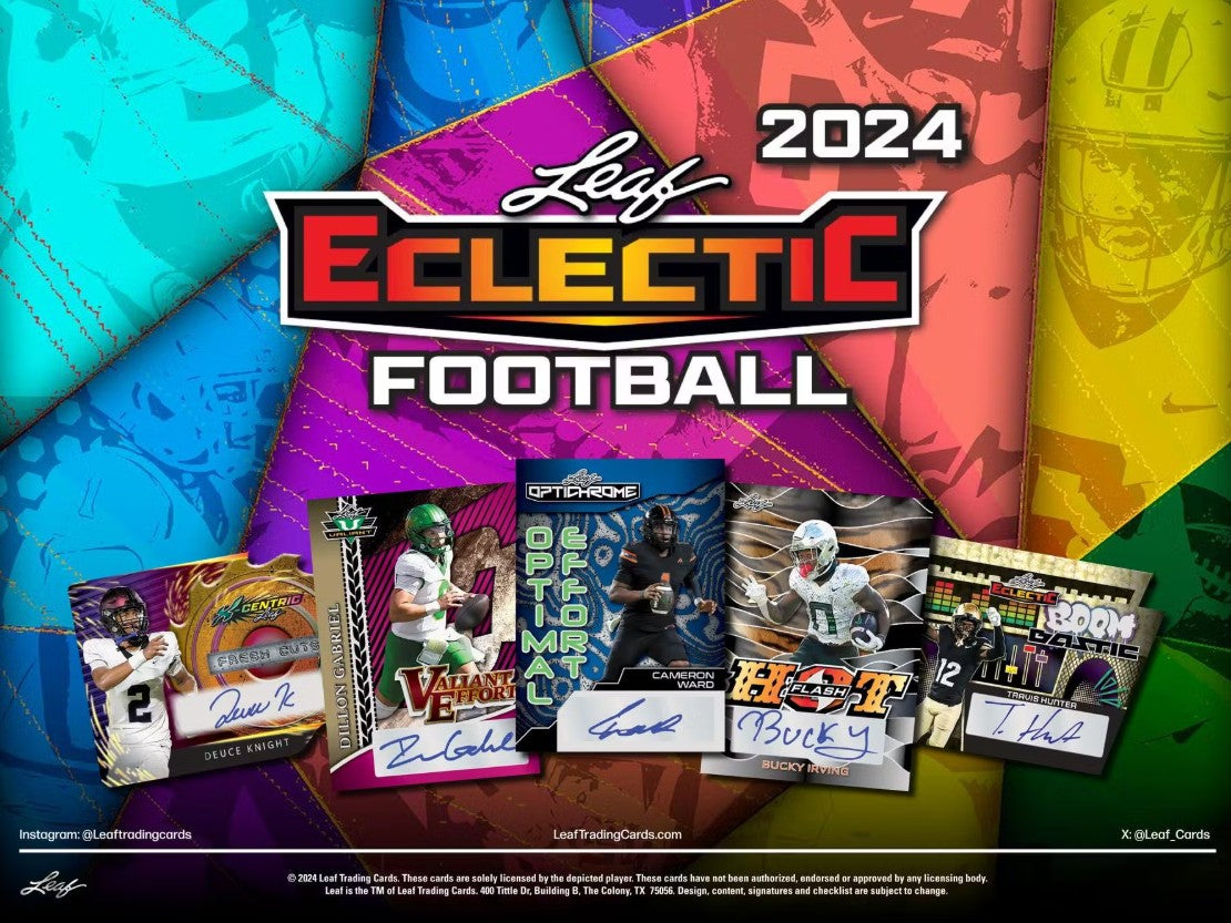 2024 Leaf Eclectic Football Hobby Box