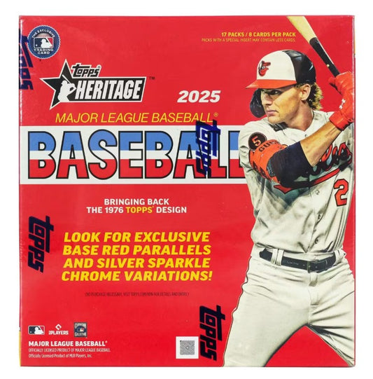 2025 Topps Heritage Baseball Mega Box