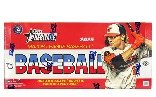 2025 Topps Heritage Baseball Hobby Box