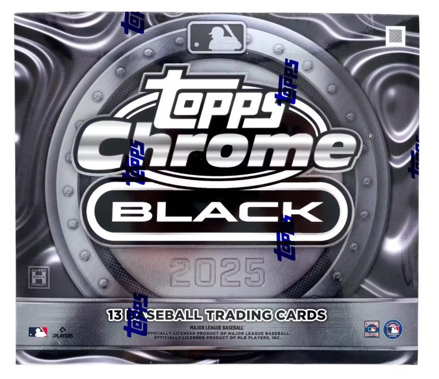 2025 Topps Chrome Black Baseball Hobby Box