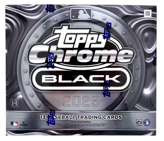 2025 Topps Chrome Black Baseball Hobby Box