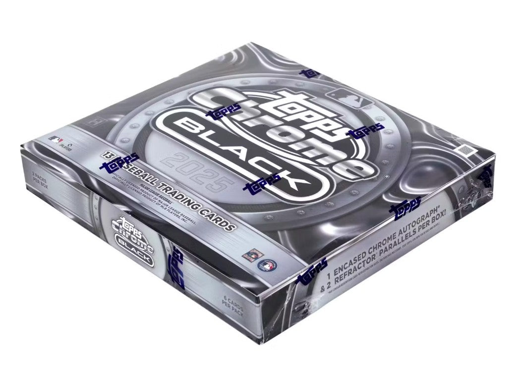 2025 Topps Chrome Black Baseball Hobby Box