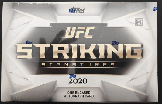 2020 Topps UFC Striking Signatures Hobby Box