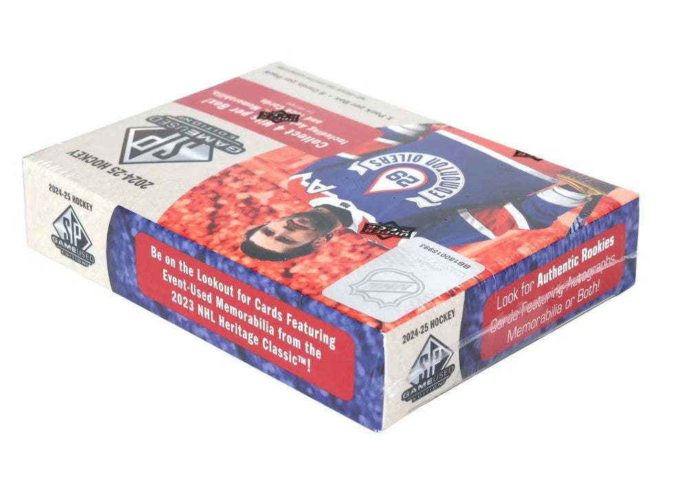 2024/25 Upper Deck SP Game Used Hockey Hobby Box