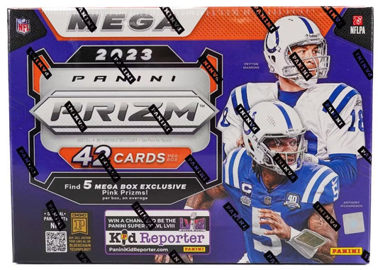2023 Panini Prizm Football Mega Box (Pink Prizms!)