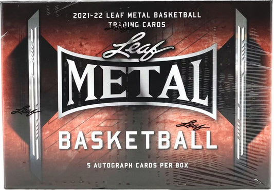2021/22 Leaf Metal Basketball Hobby Box
