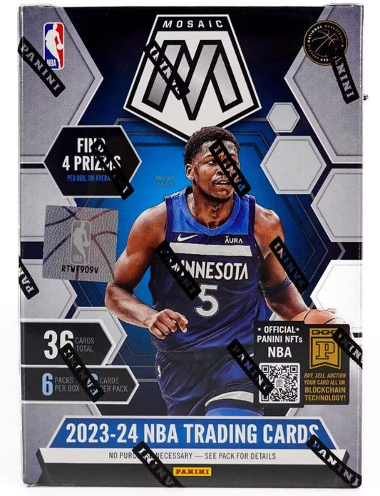 2023/24 Panini Mosaic Basketball 6-Pack Blaster Box