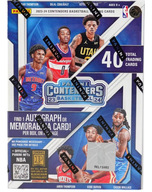 2023/24 Panini Contenders Basketball 5-Pack Blaster Box