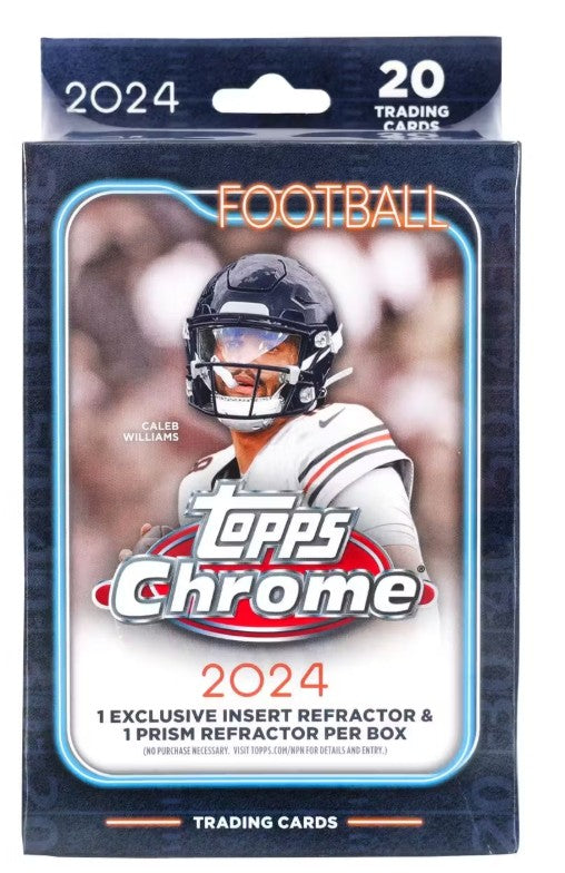 2024 Topps Chrome Football Hanger Box