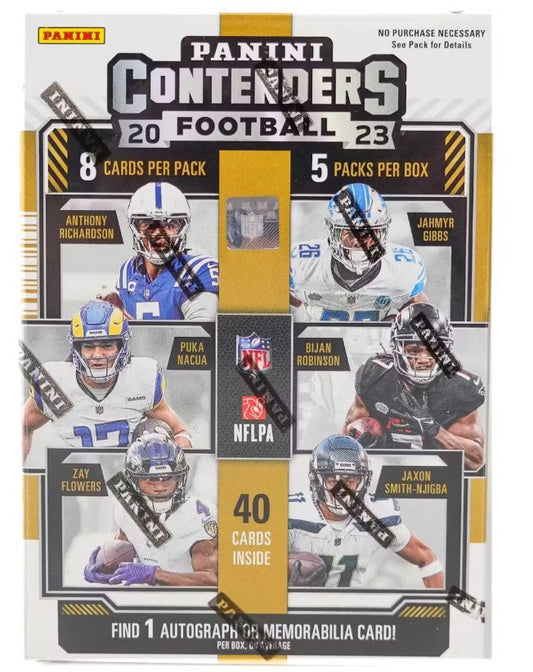 2023 Panini Contenders Football 5-Pack Blaster Box