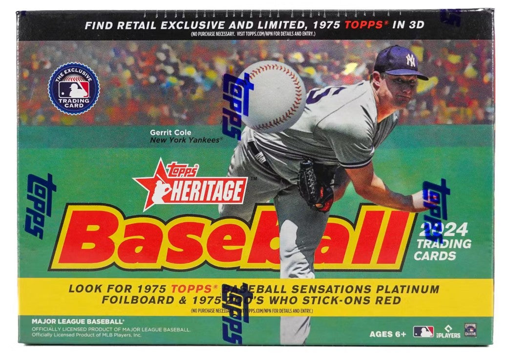 2024 Topps Heritage Baseball Mega Box