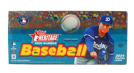 2024 Topps Heritage High Number Baseball Hobby Box