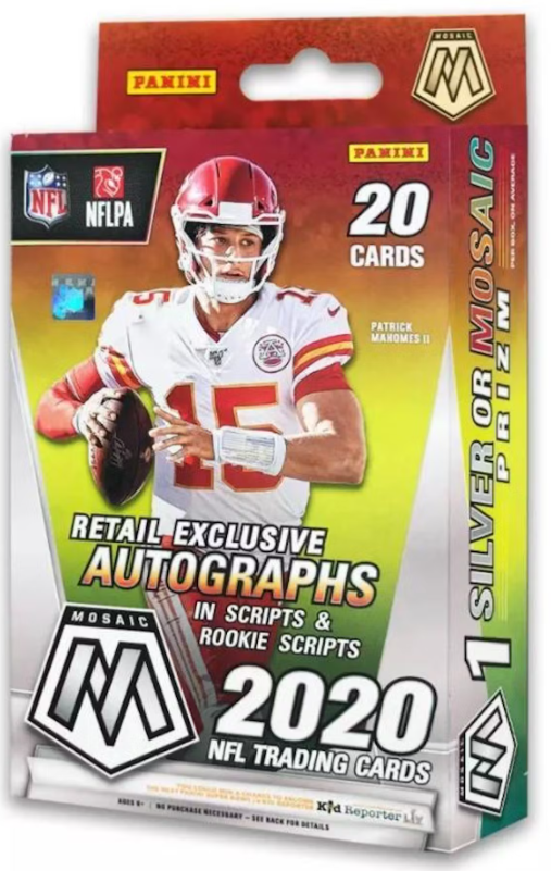 2020 Panini Mosaic Football Hanger Box