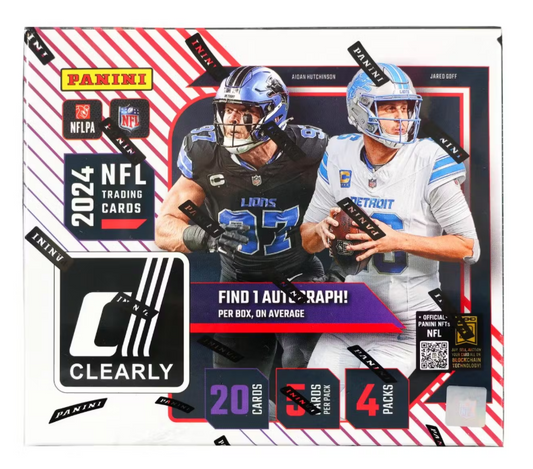 2024 Panini Clearly Donruss Football Hobby Box