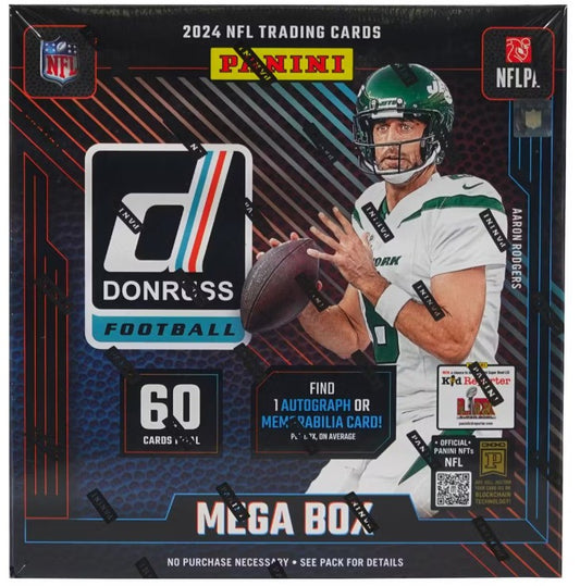 2024 Panini Donruss Football Mega Box (Red Wave)