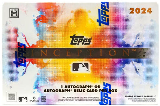 2024 Topps Inception Baseball Hobby Box