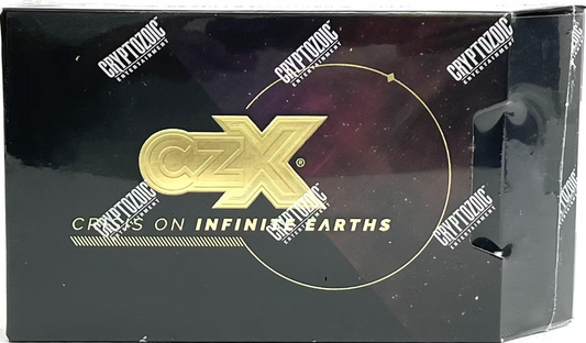 CZX Crisis on Infinite Earths Hobby Box (Cryptozoic 2022)