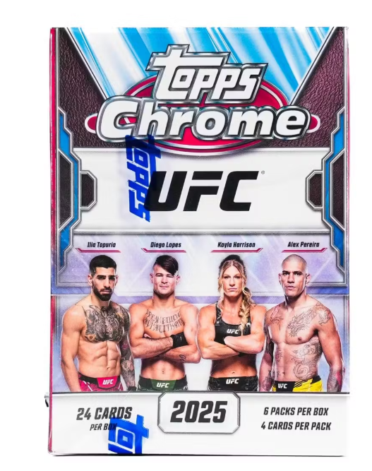 2025 Topps Chrome UFC 6-Pack Blaster Box
