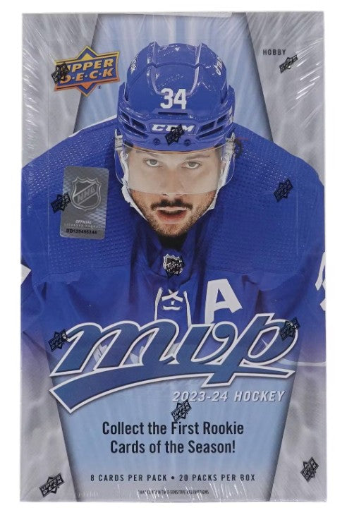 Caja de pasatiempos de hockey MVP de Upper Deck 2023/24
