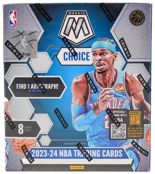 Caja de selección de baloncesto Panini Mosaic 2023/24