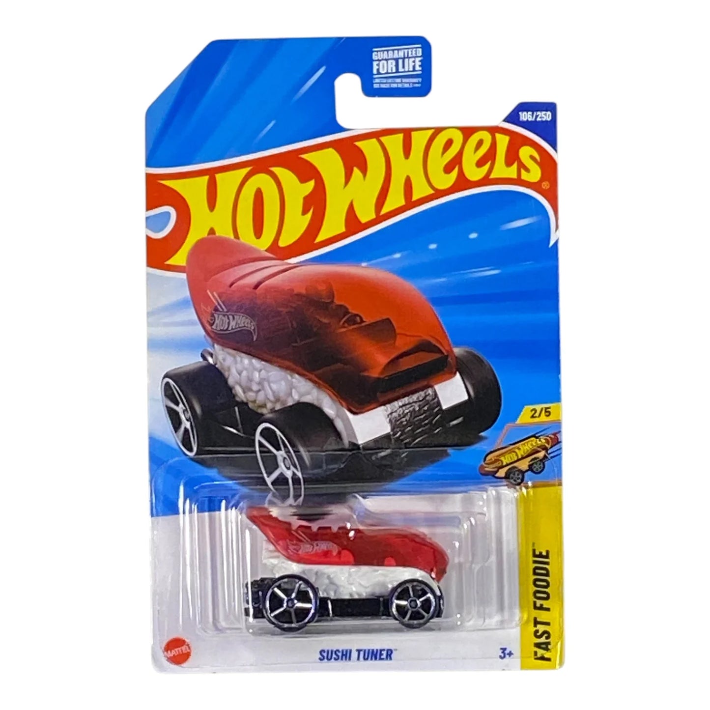 Red Hot Wheels Sushi Tuner | Fast Foodie Series 2/5