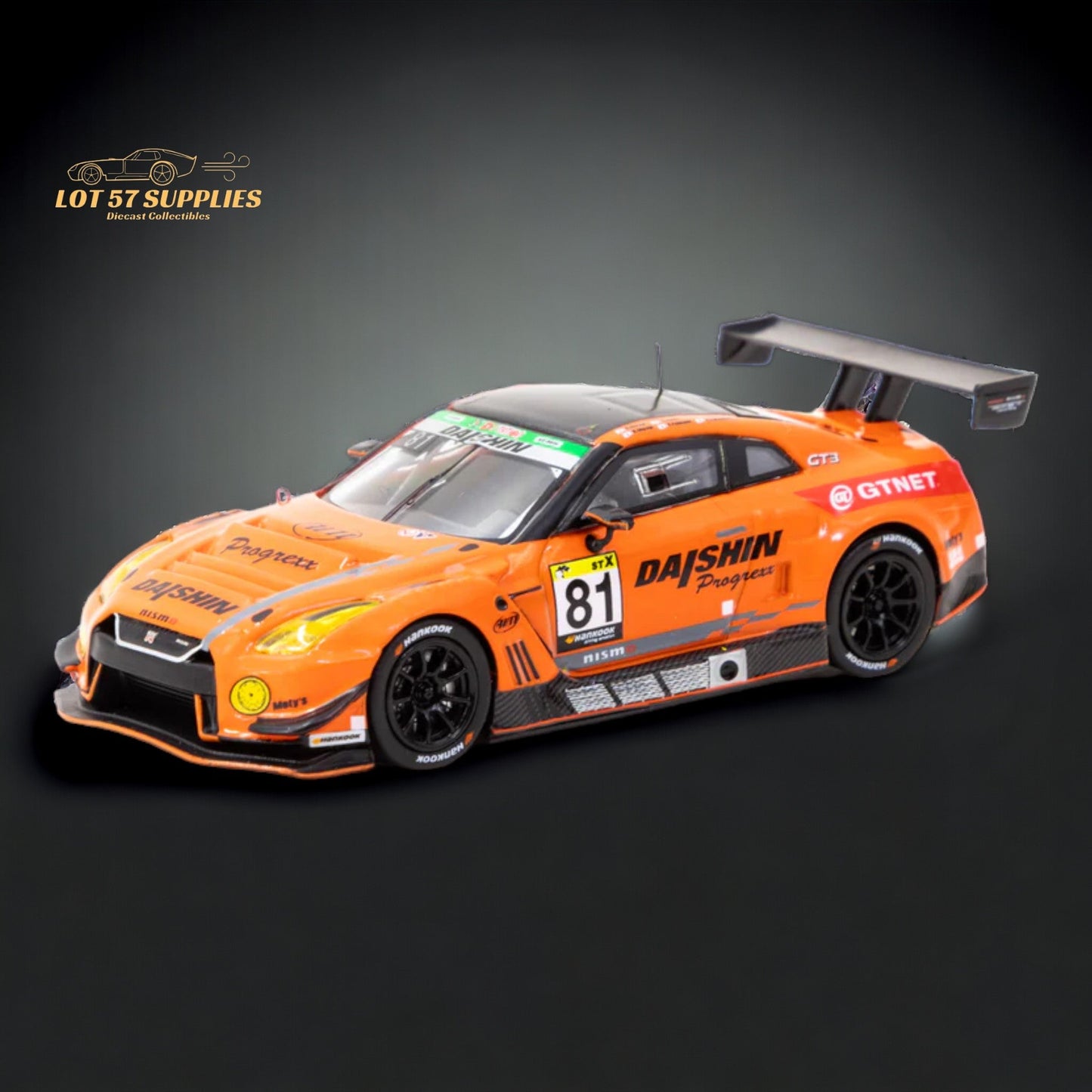 Tarmac Works Nissan GT-R R35 NISMO GT3 1:64