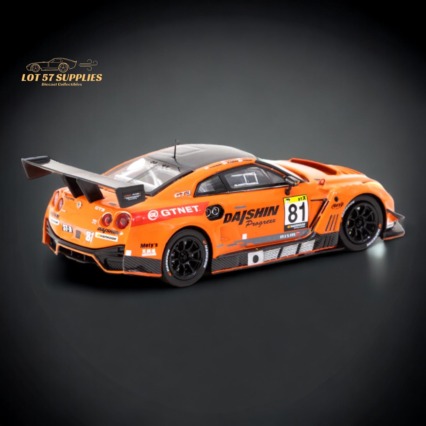 Tarmac Works Nissan GT-R R35 NISMO GT3 1:64