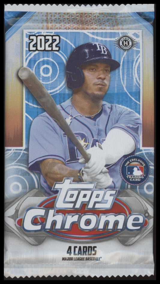 2022 Topps Chrome Baseball Hobby Box SINGLE PACK