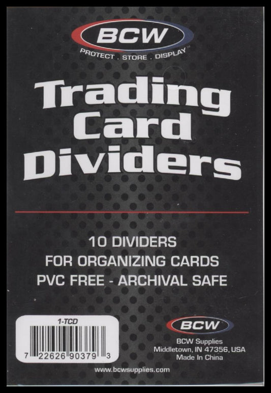 BCW Trading Card Dividers