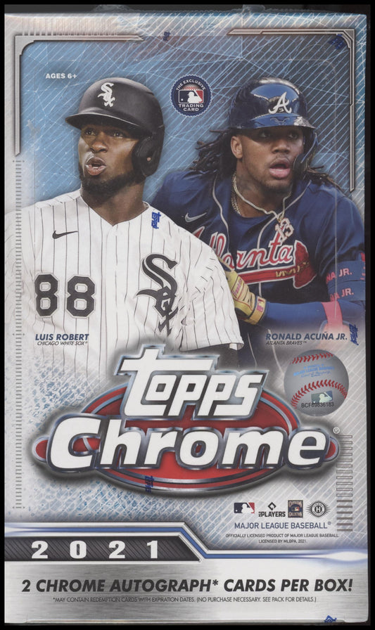 2021 Topps Chrome Hobby Box