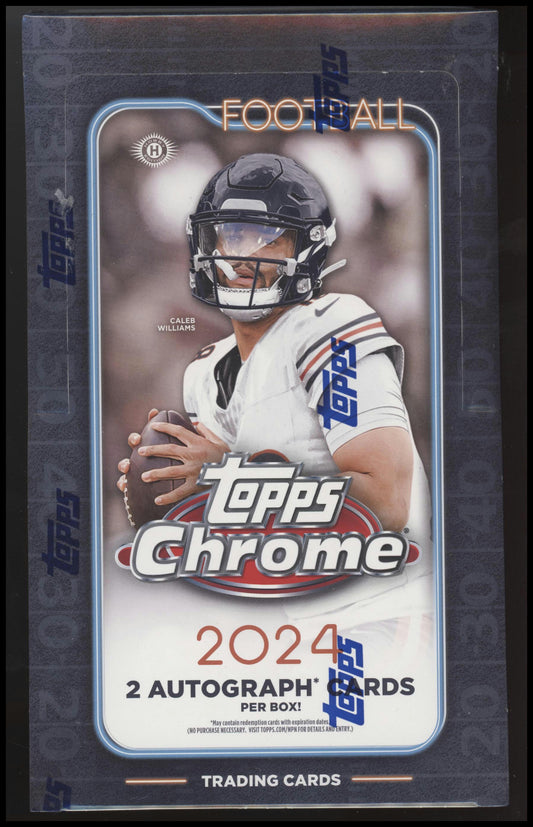 2024 Topps Chrome Football Hobby Box