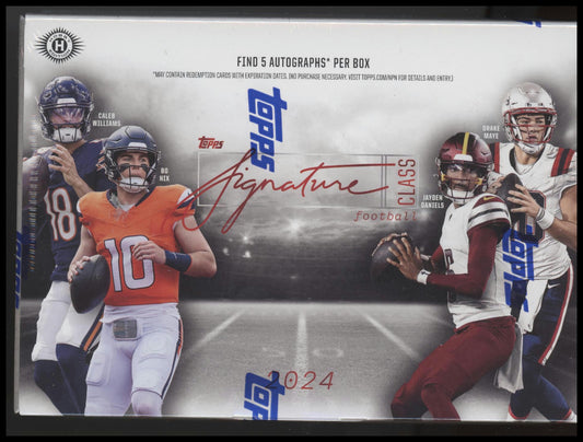 2024 Topps Signature Class Football Hobby Box