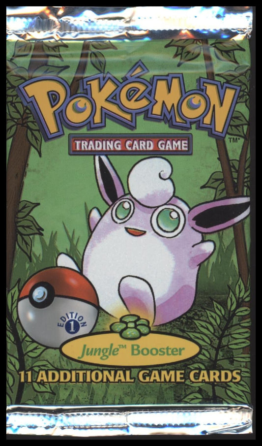 Pokemon 1st Edition Jungle Sealed Booster Pack