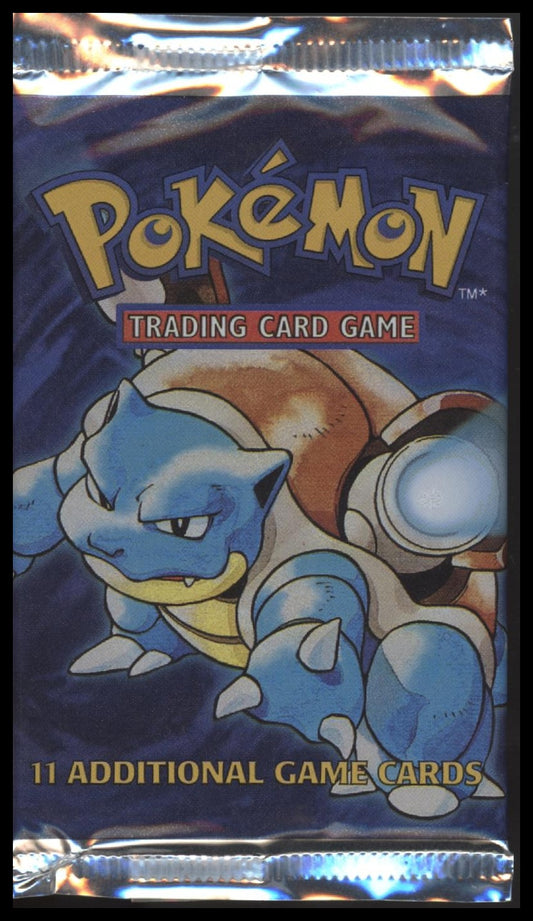 Pokemon Base Set sealed booster pack full art set (3 packs)