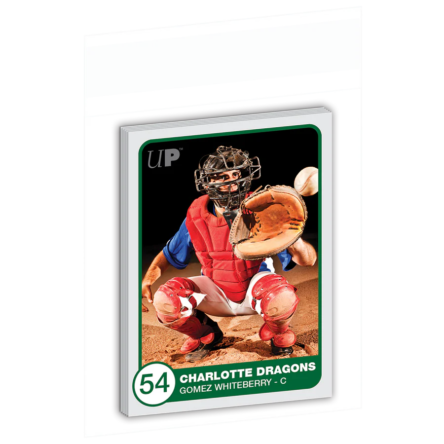 Ultra Pro Resealable Team Bags 100ct (back)
