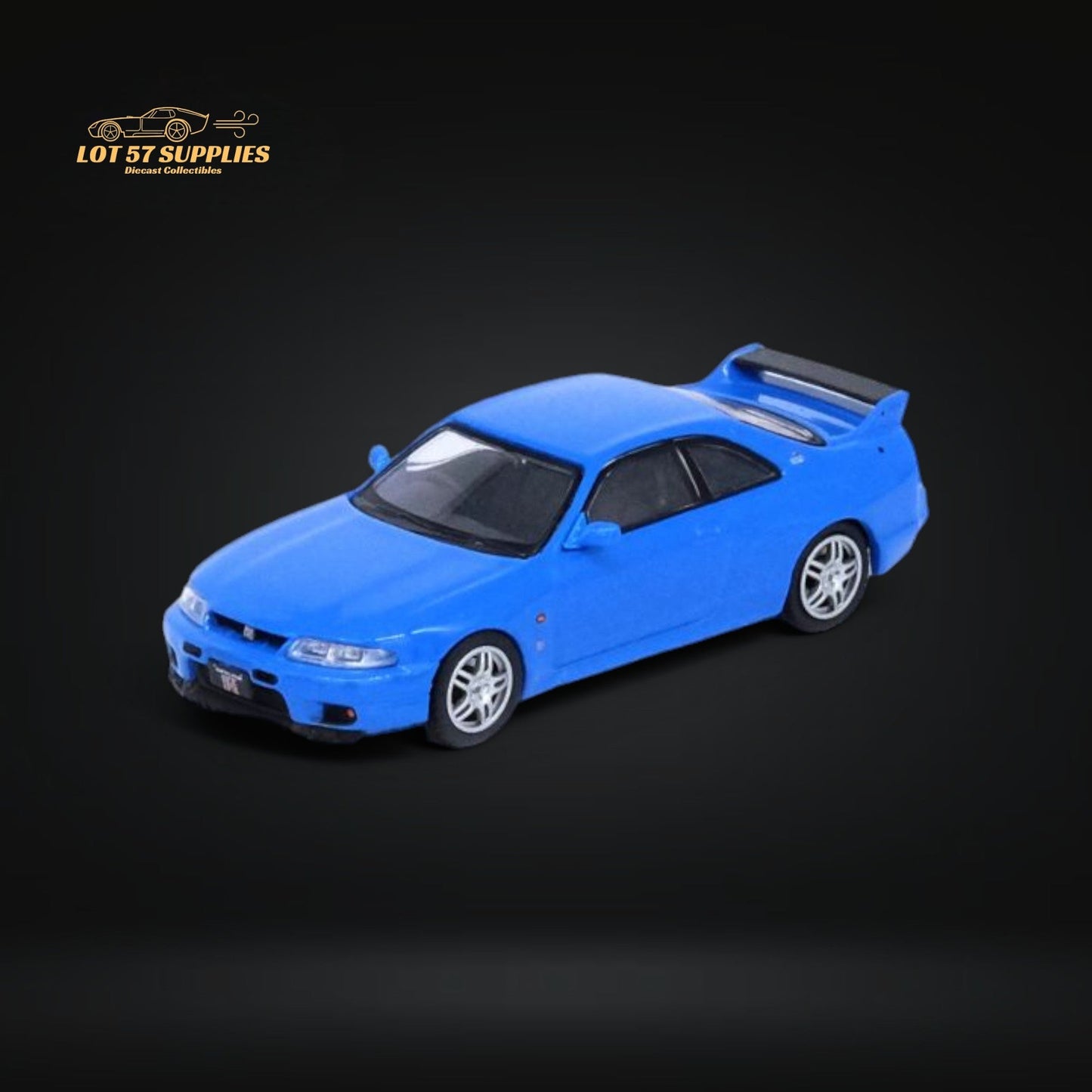 Inno64 Nissan Skyline GT-R R33 Blue 1:64