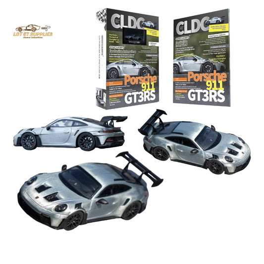 Minichamps Porsche 911 GT3 RS Raw Silver 1:64