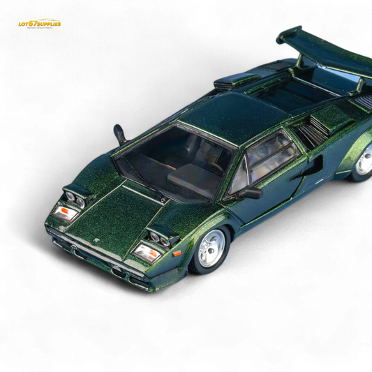 Findclassically Countach LP5000S Canepa Green 1:64