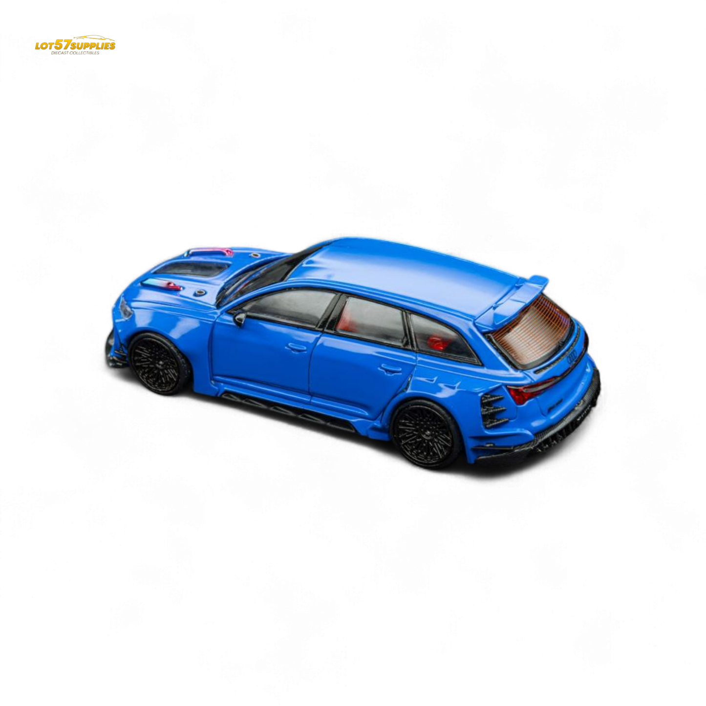 (Pre-Order) DCM Modified Audi RS6 Wagon Blue 1:64