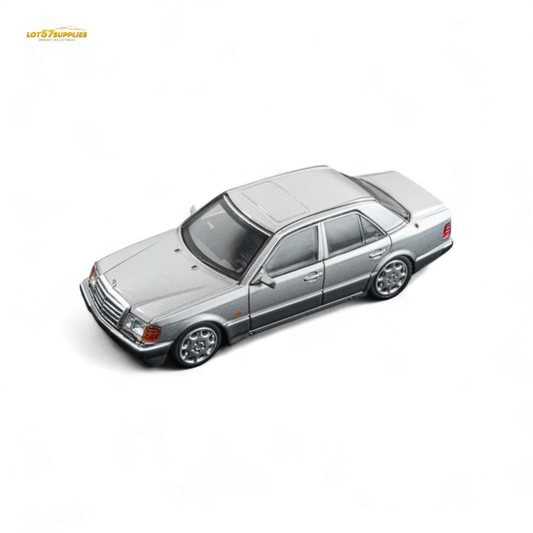 (Pre-Order) DCM Benz 500E Titanium Gray Silver 1:64