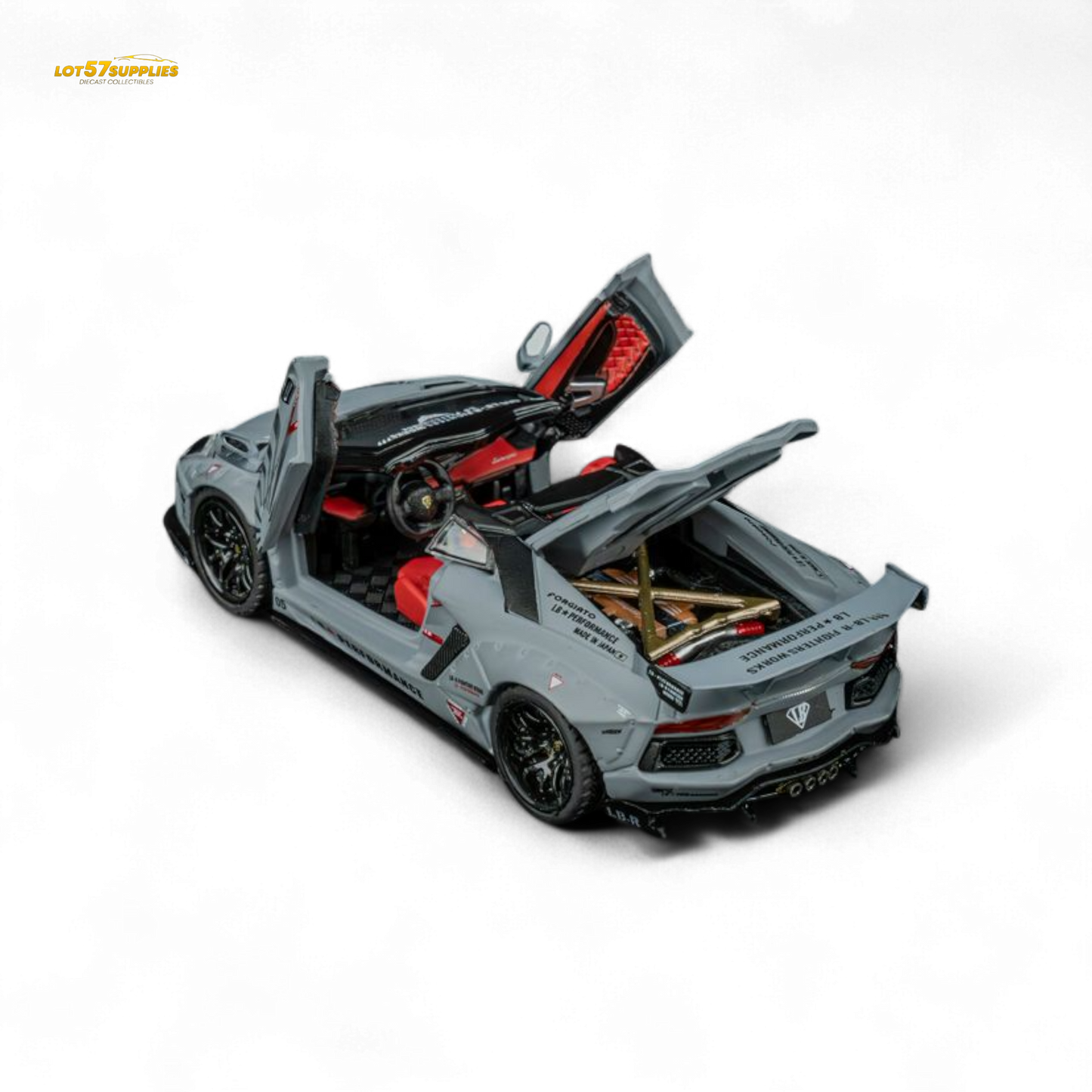 TPC Rhino Model Lamborghini LP720-4 Roadster Wide-Body 1:64