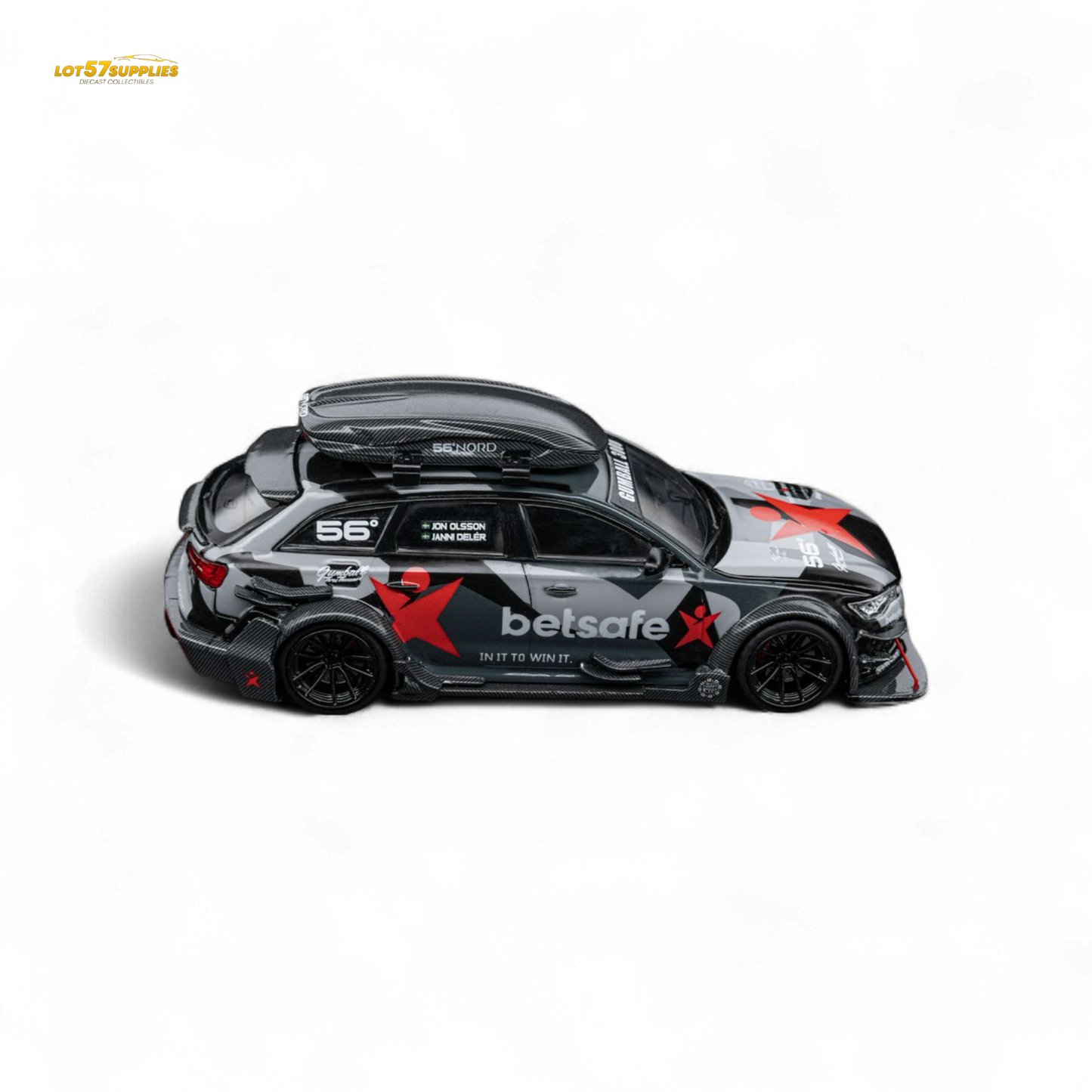 (Pre-Order) DCM Audi RS6 C7 DTM Betsafe Gumball 3000 1:64