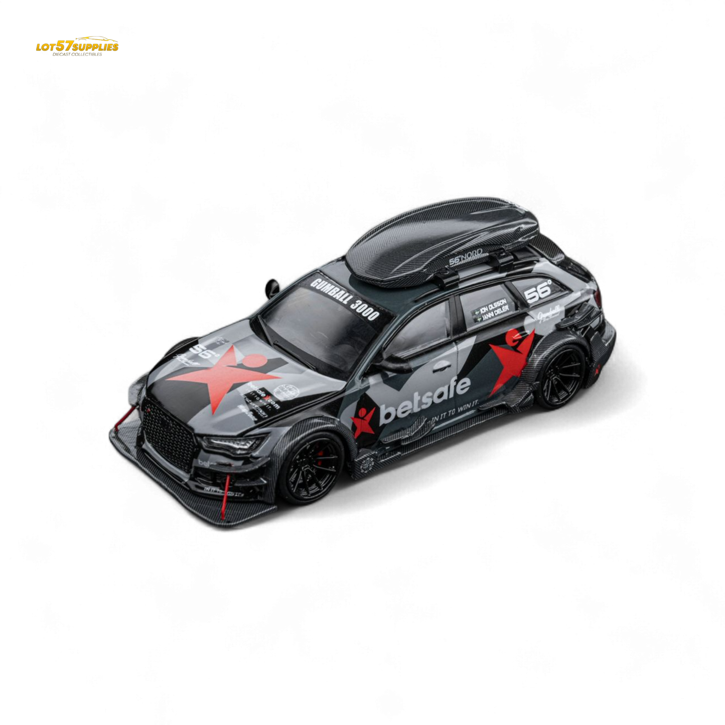 (Pre-Order) DCM Audi RS6 C7 DTM Betsafe Gumball 3000 1:64