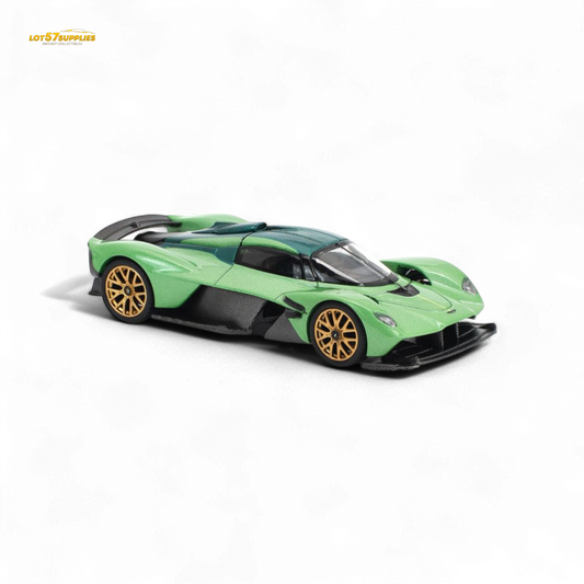 (Pre-Order) PopRace Aston Martin Valkyrie Iridescent Emerald 1:64