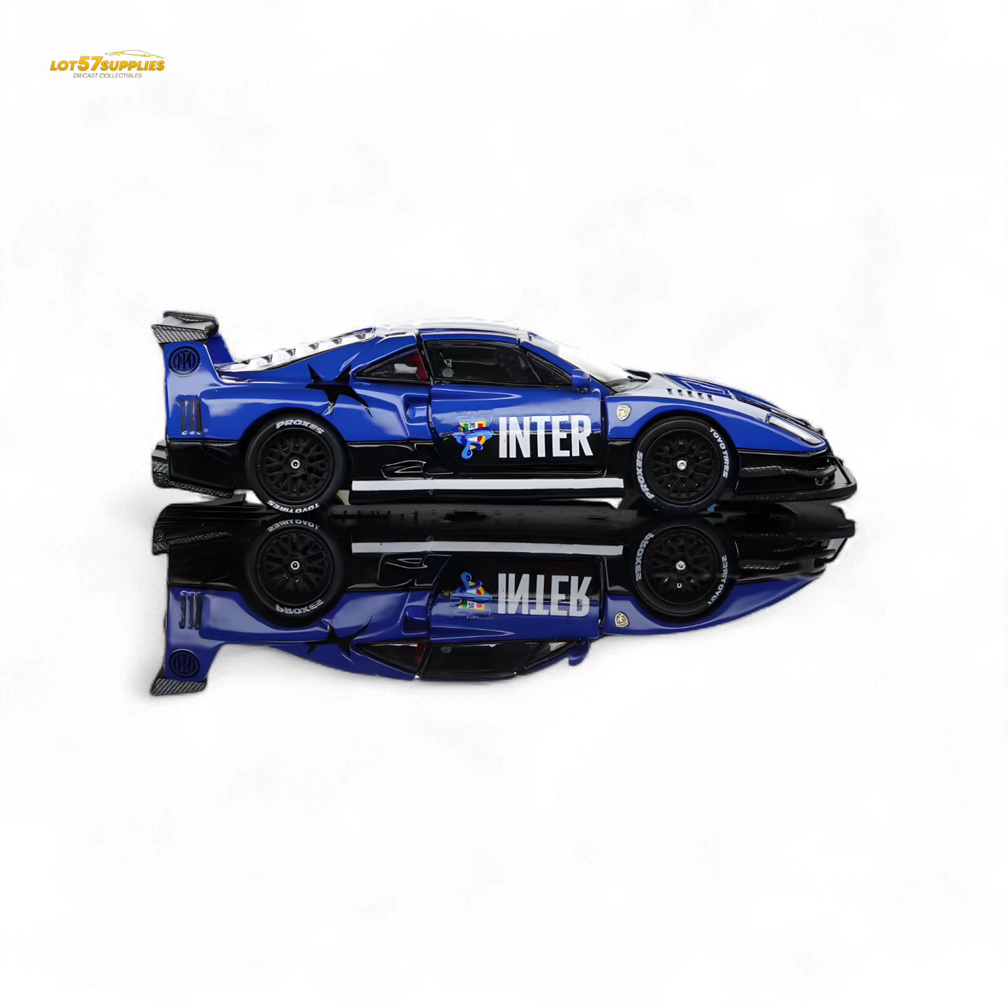 Demon King Auto Ferrari F40 LB-Works Wide-Body 1:64