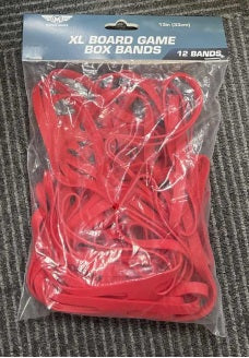 12 Pack of XL Board Game Box Bands (13 inches)