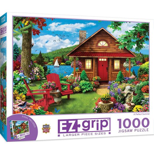 A Perfect Summer 1000 Piece Puzzle EZ Grip by Masterpieces