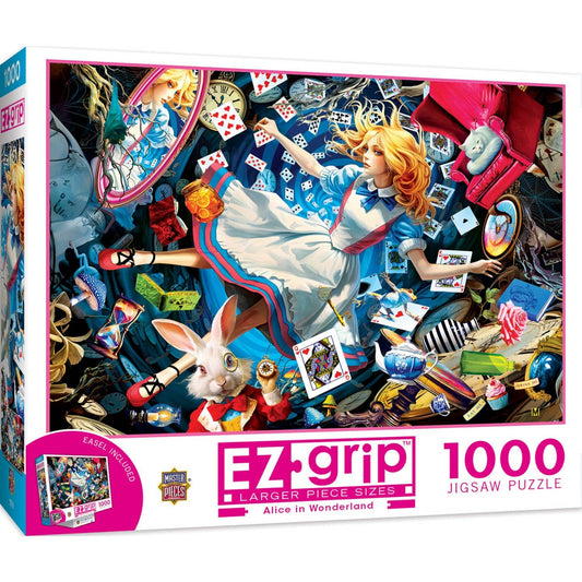 Alice in Wonderland 1000 Piece Jigsaw Puzzle with EZ Grip by Masterpieces