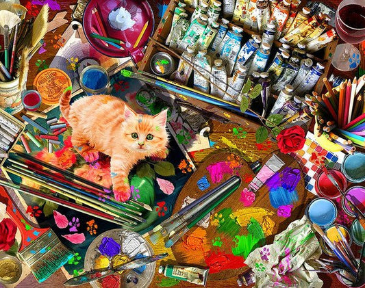An Unexpected Mews 1000 Piece Jigsaw Puzzle by Springbok Puzzles